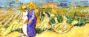 Vincent Van Gogh Women Crossing the Fields USA oil painting artist